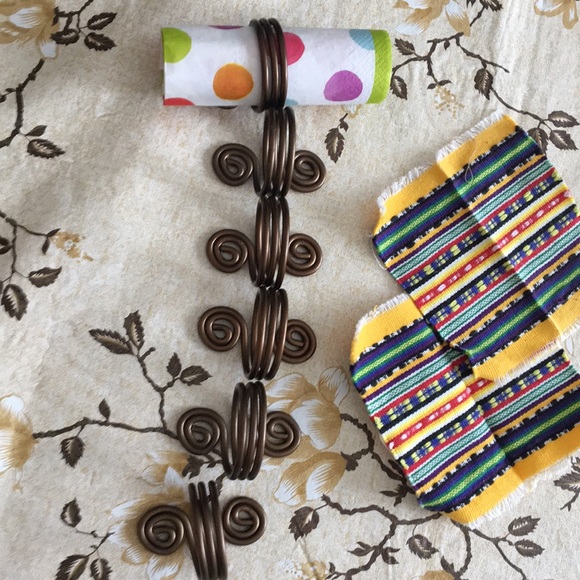 Metal napkins rings - Picture 7 of 8